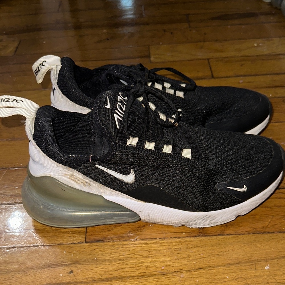 Nike Black and White Air Max Sneakers